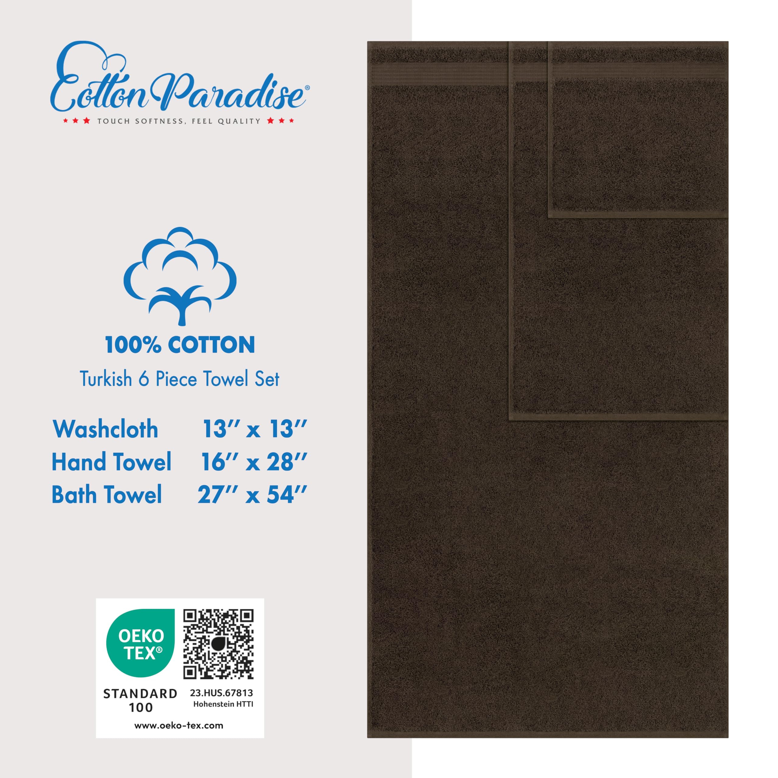 Cotton Paradise all pieces laid out showing scale and included sizes benefit easy selection