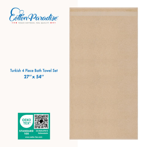 Cotton Paradise fabric texture showing 600 GSM weave for absorbency and softness