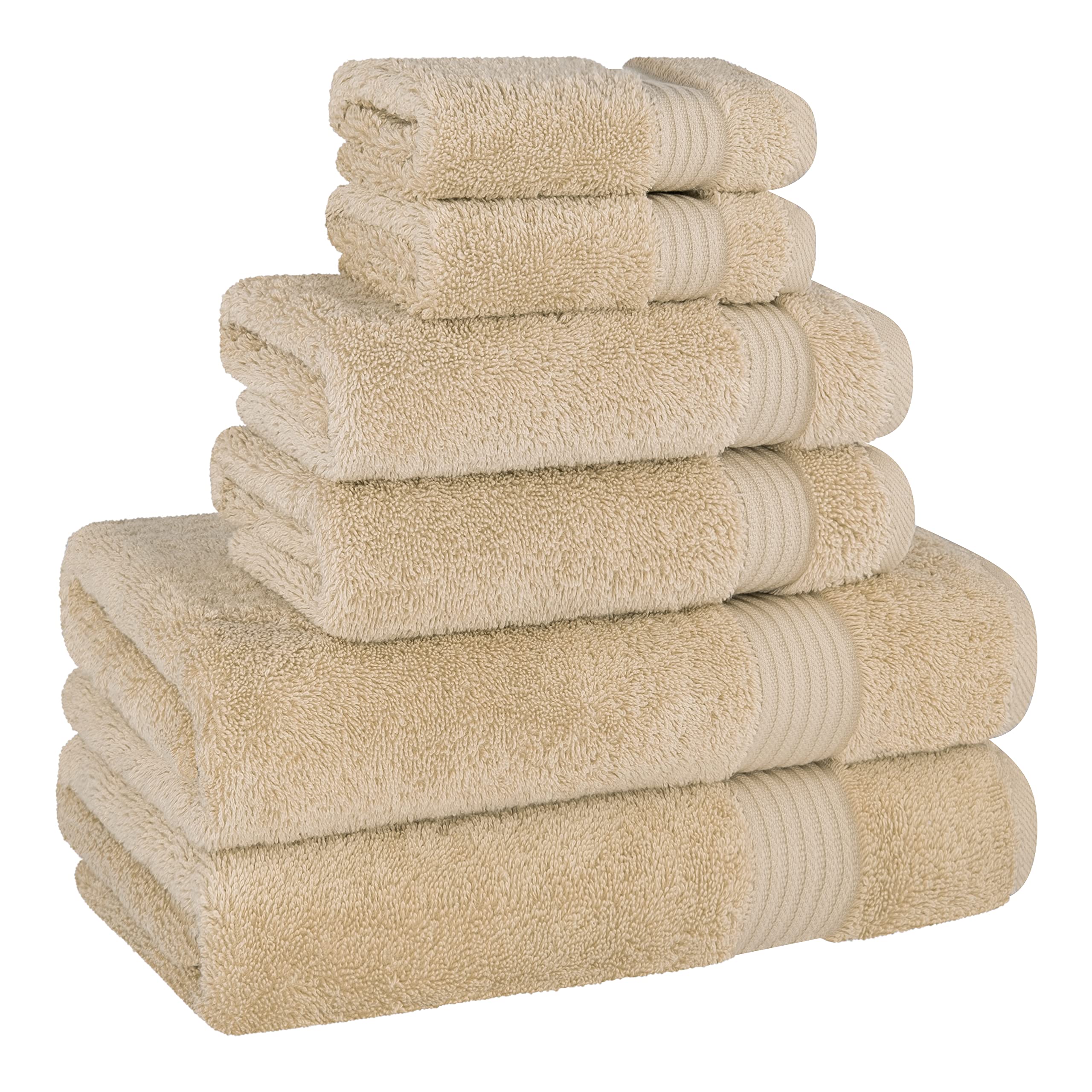 Cotton Paradise washcloth close detail with hem, gentle for face care