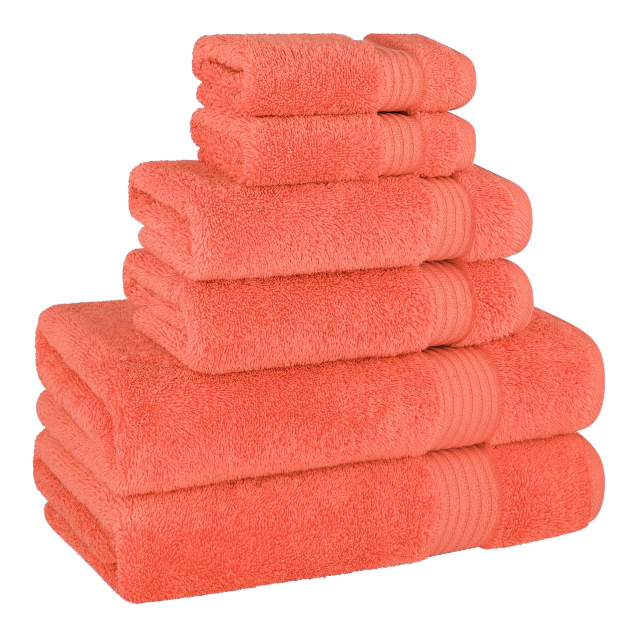 Cotton Paradise stacked washcloths closeup showing compact convenience and face-safe feel