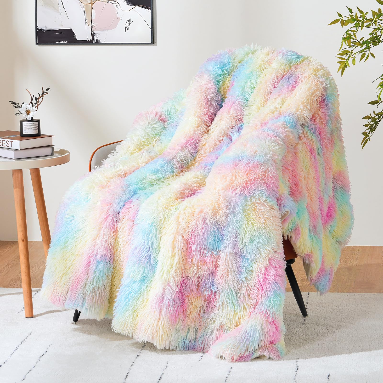 Cottonblue neatly folded blanket demonstrating easy storage and neatness