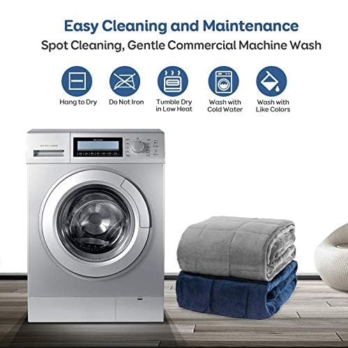 Cottonblue folded blanket showing compact storage convenience