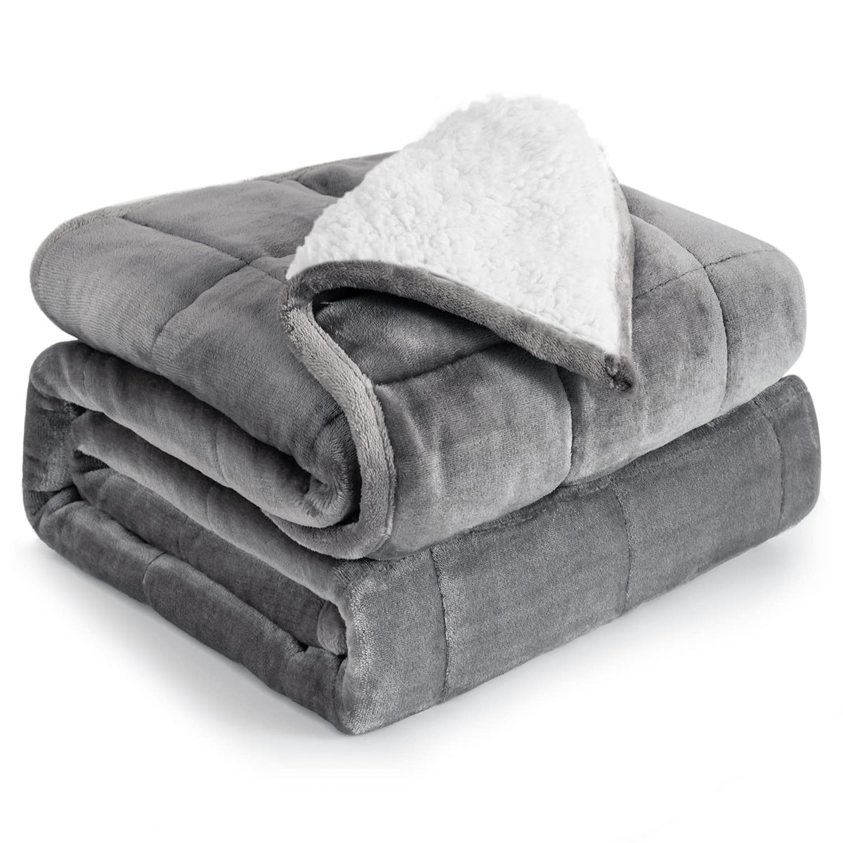 Cottonblue blanket front view showing clean fleece surface and neat edges for cozy comfort