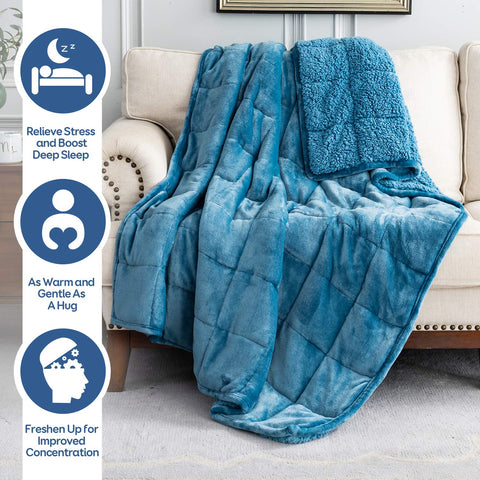 Cottonblue Sherpa close-up highlighting plush texture and comforting warmth