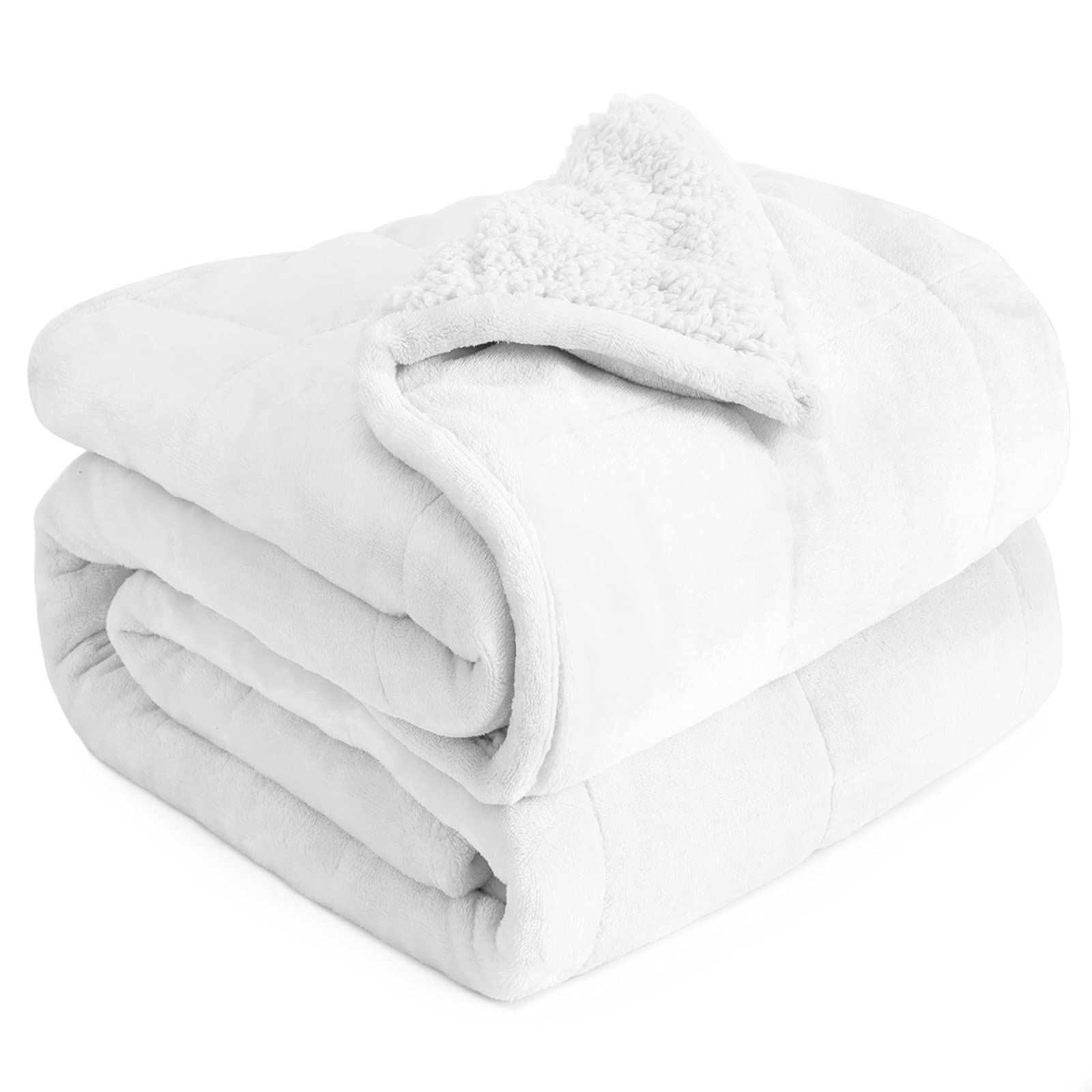 Cottonblue blanket front view showing plush dual-sided comfort and full queen coverage