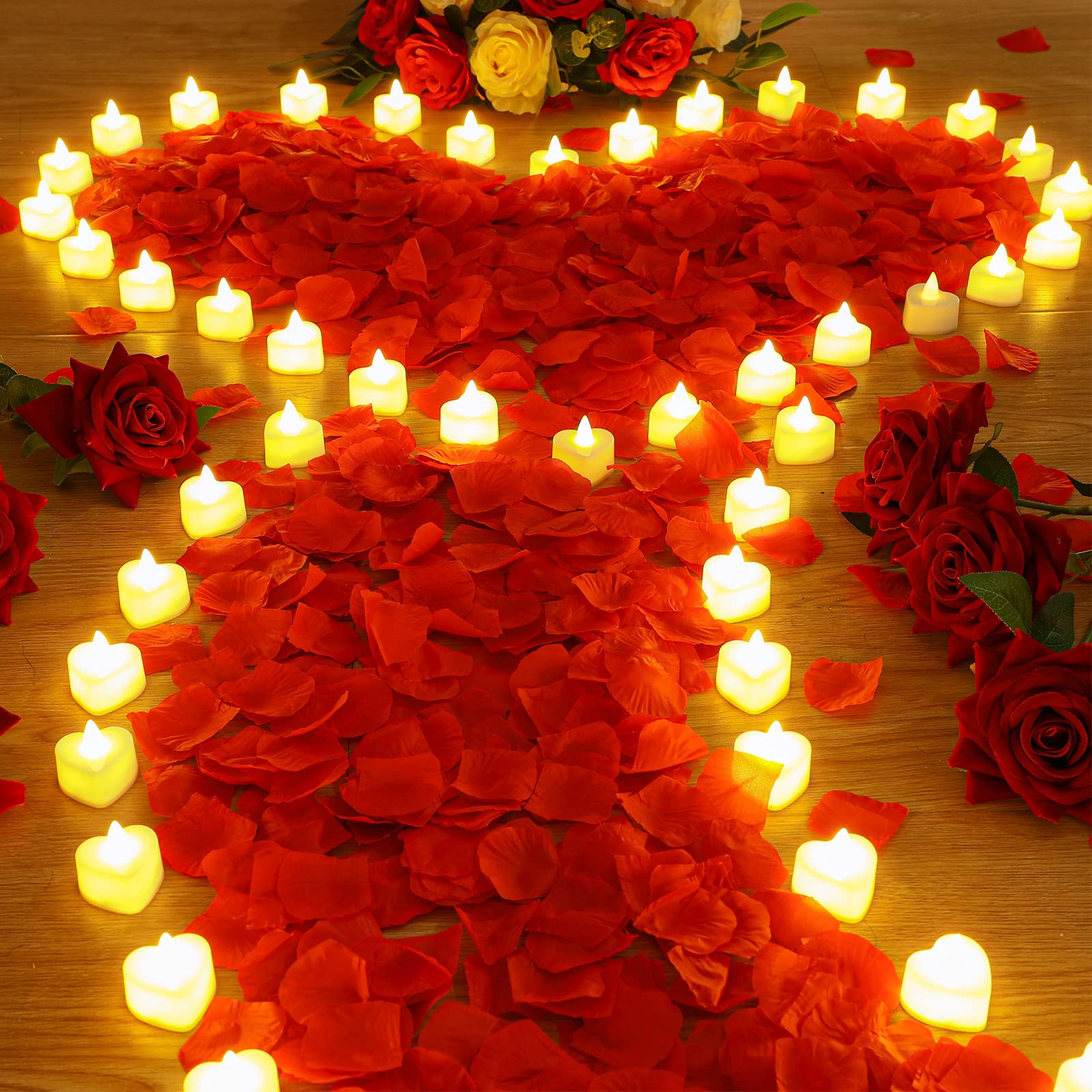 Coume front packaging showing petals and candles, highlights convenience