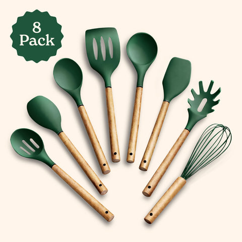 Country Kitchen angled spatula and spoonula close-up for efficient scraping
