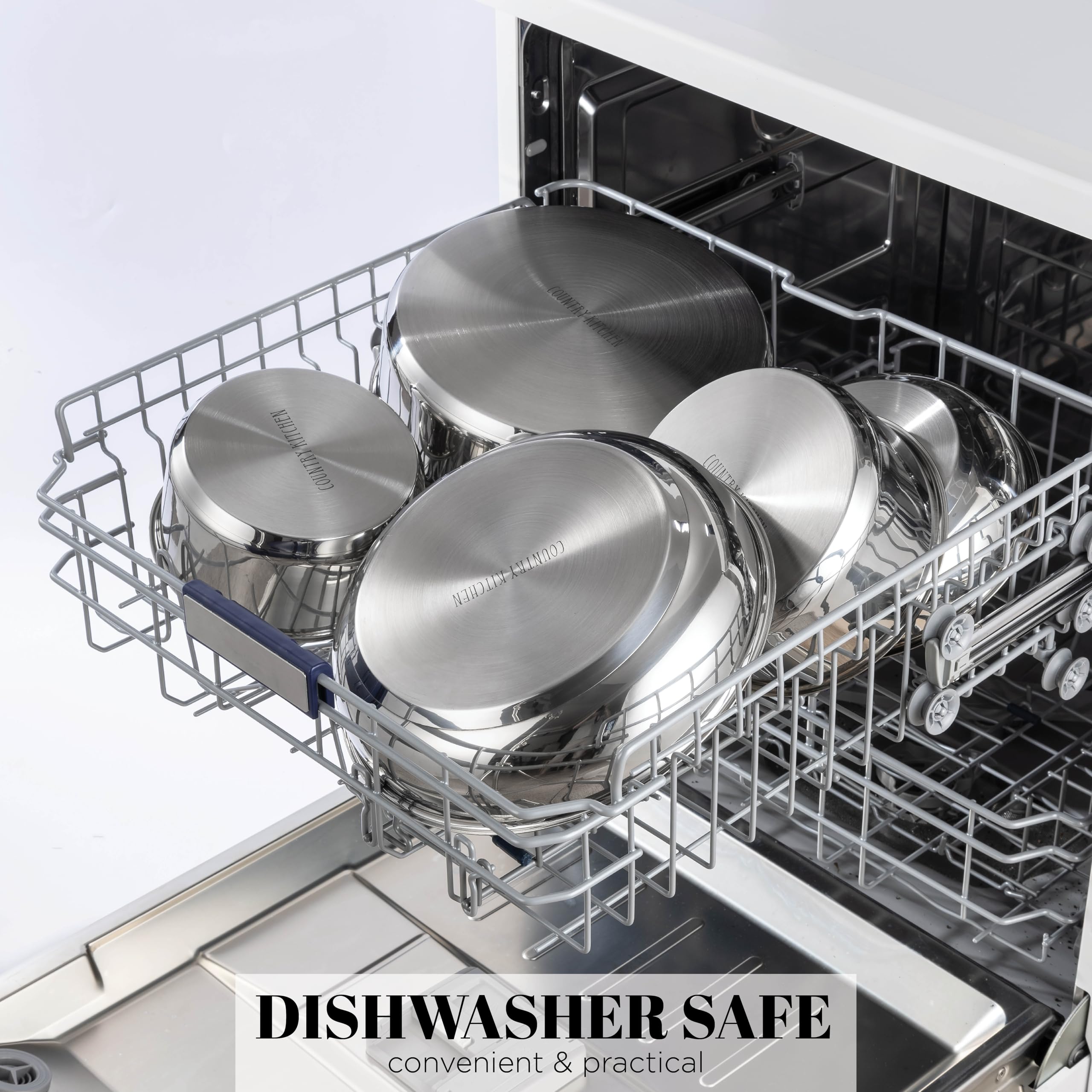 Country Kitchen set on dining table ready to serve showing versatile benefit
