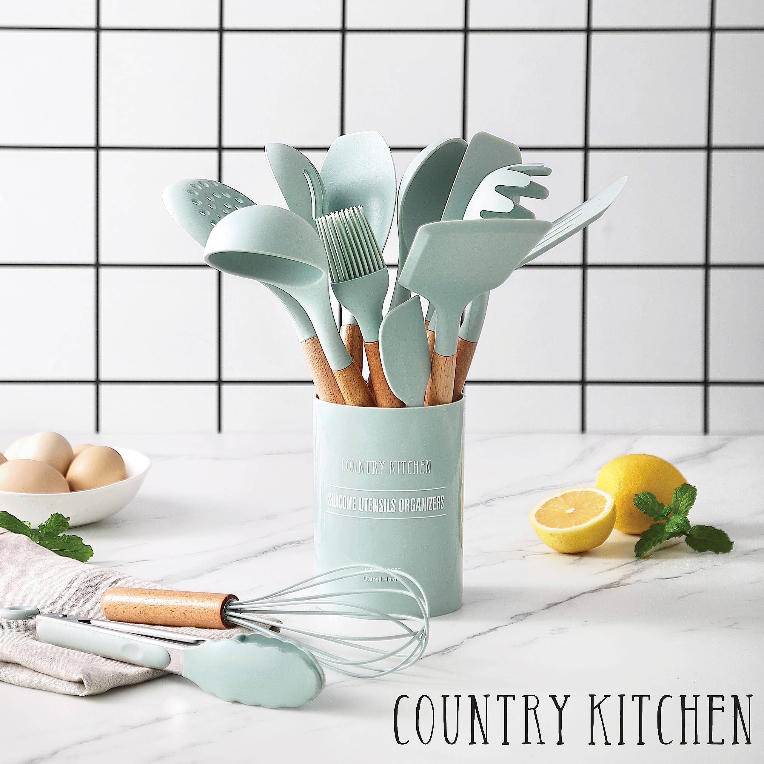 Country Kitchen whisk mixing batter cleanly for faster preparation