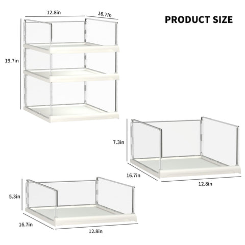 Covetree stacked bins in closet maximizing vertical space benefit