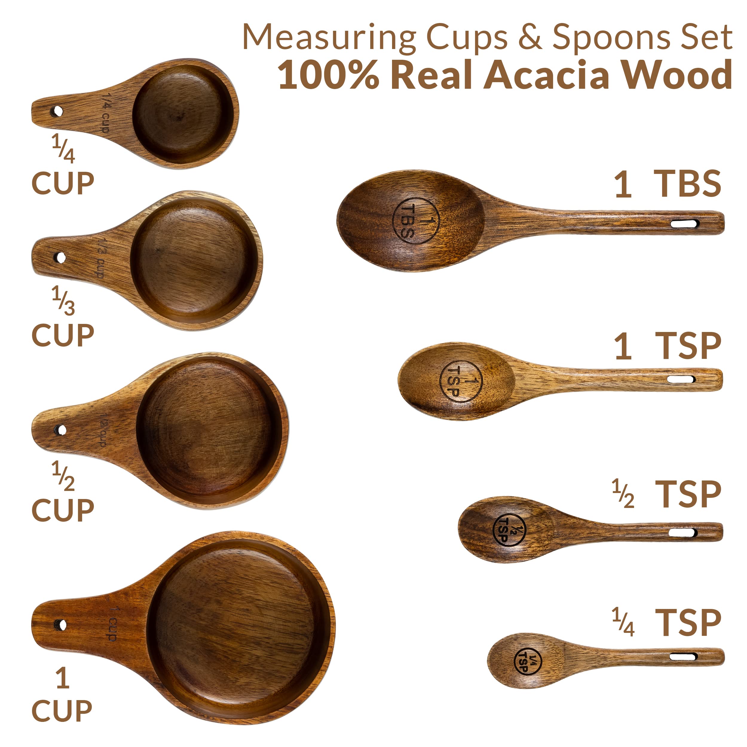 Covie acacia wood grain close-up highlighting texture and durability