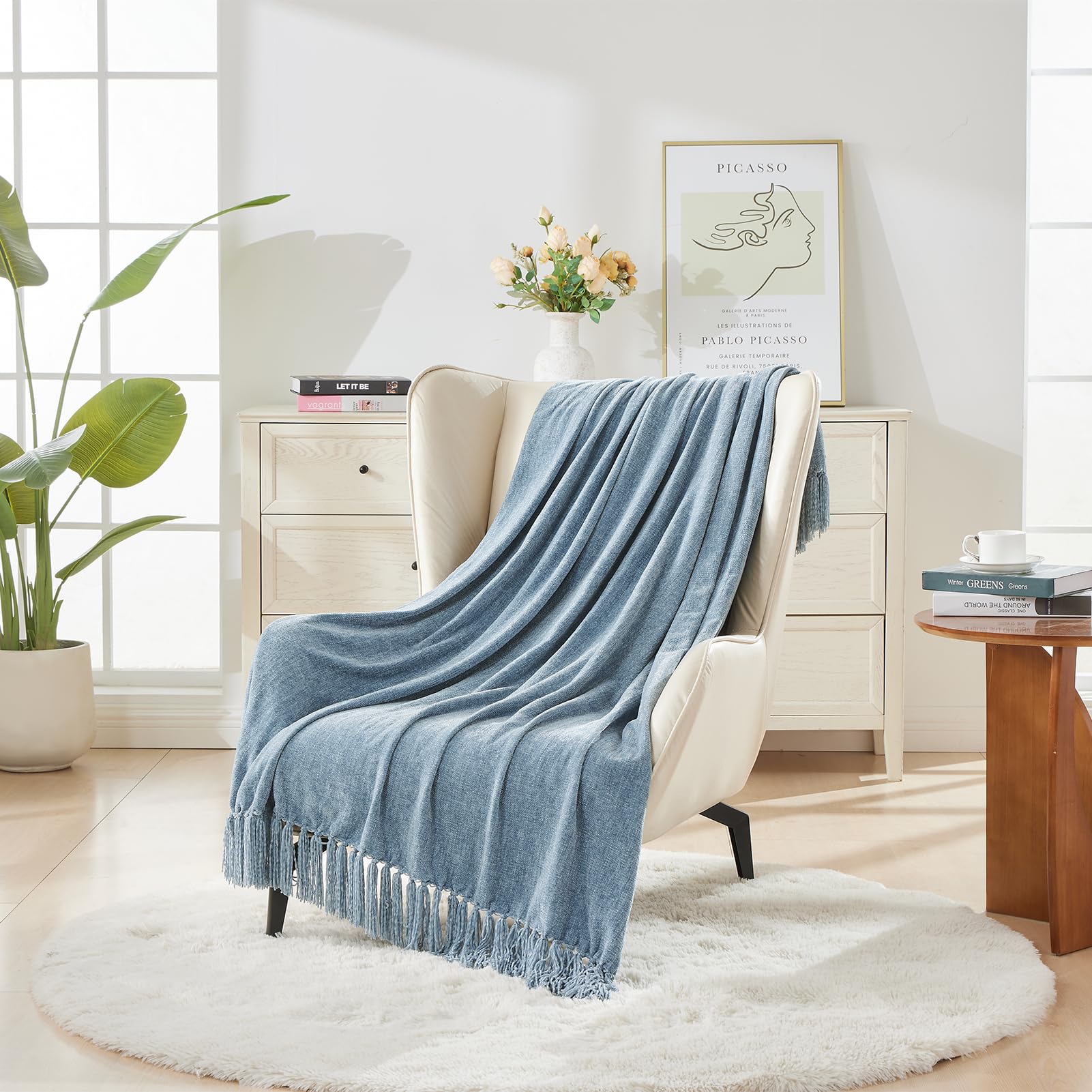 CozeCube chenille close-up highlighting soft texture and durable weave for comfort