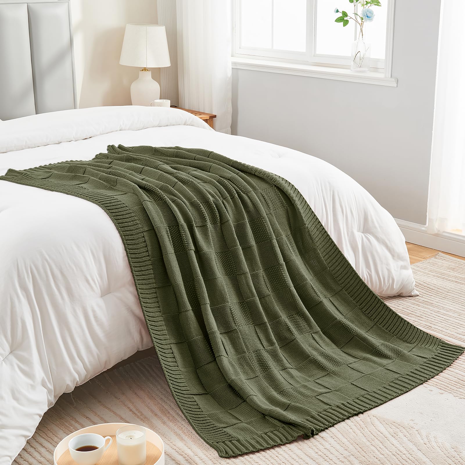CozeCube lifestyle scene in reading nook conveying cozy relaxed atmosphere