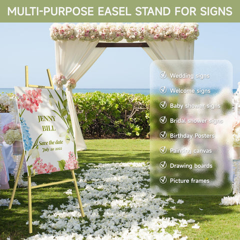 COZEER easel folded flat for compact transport and easy storage