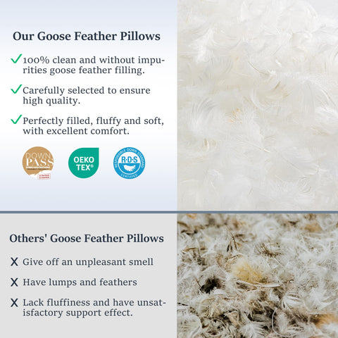 COZSINOOR label with RDS and Oeko-Tex badges proving ethical sourcing