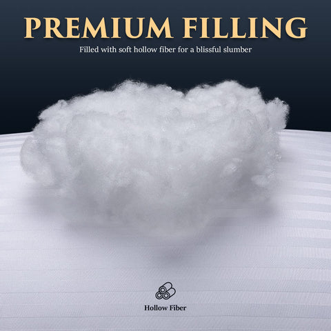 COZSINOOR pillow in bed lifestyle scene illustrating cooling comfort for sleepers