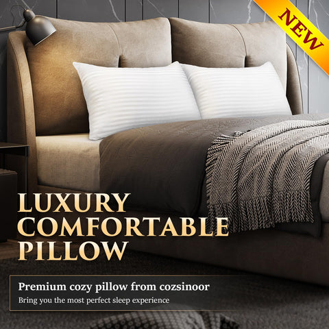 COZSINOOR sateen polyester cover close-up highlighting breathable moisture-wicking surface