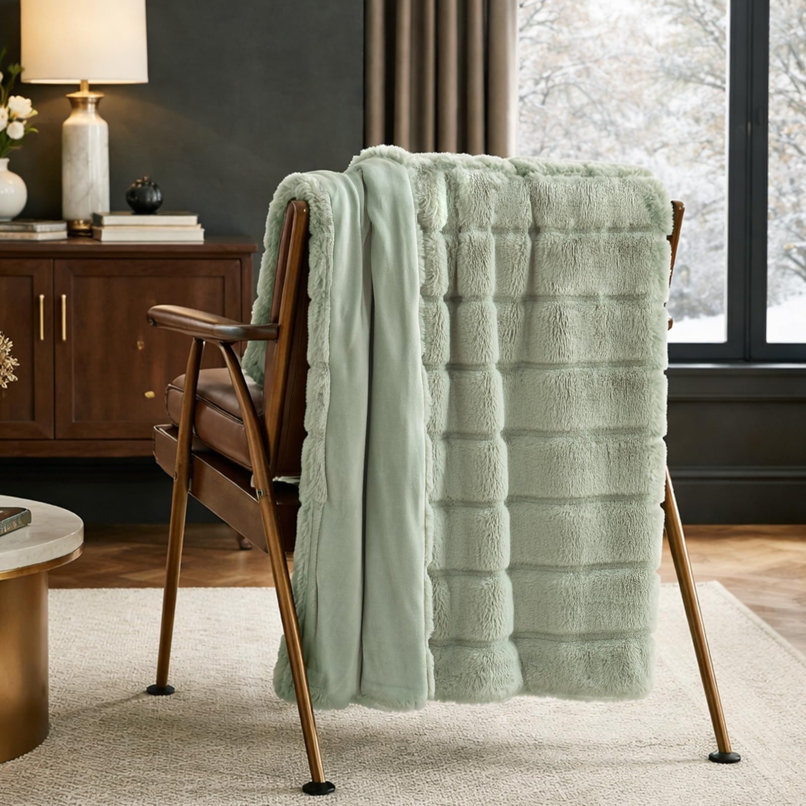 Cozy Bliss backside fabric detail showing smooth backing for durability benefit