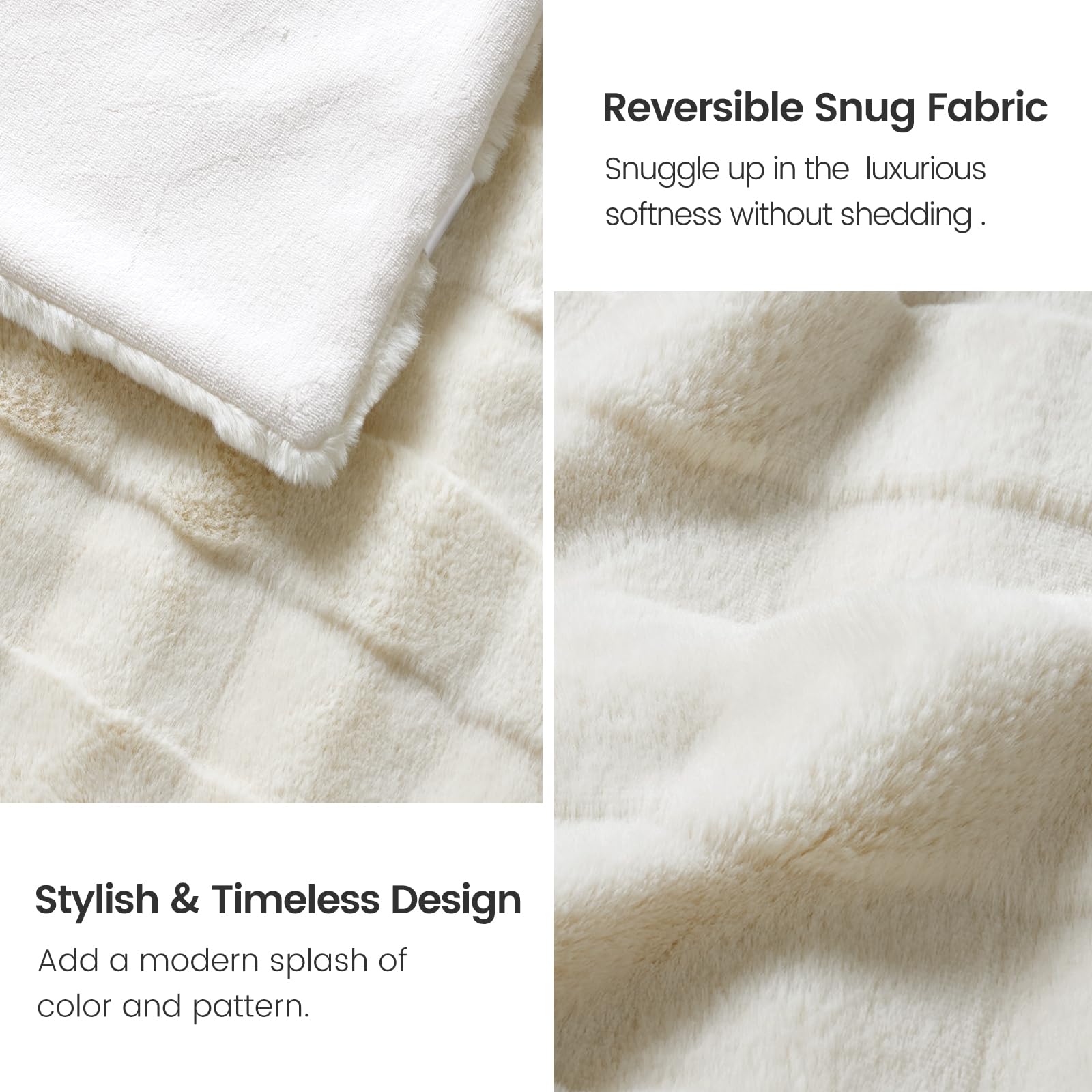 Cozy Bliss layered on bed showing decorative and warmth benefit