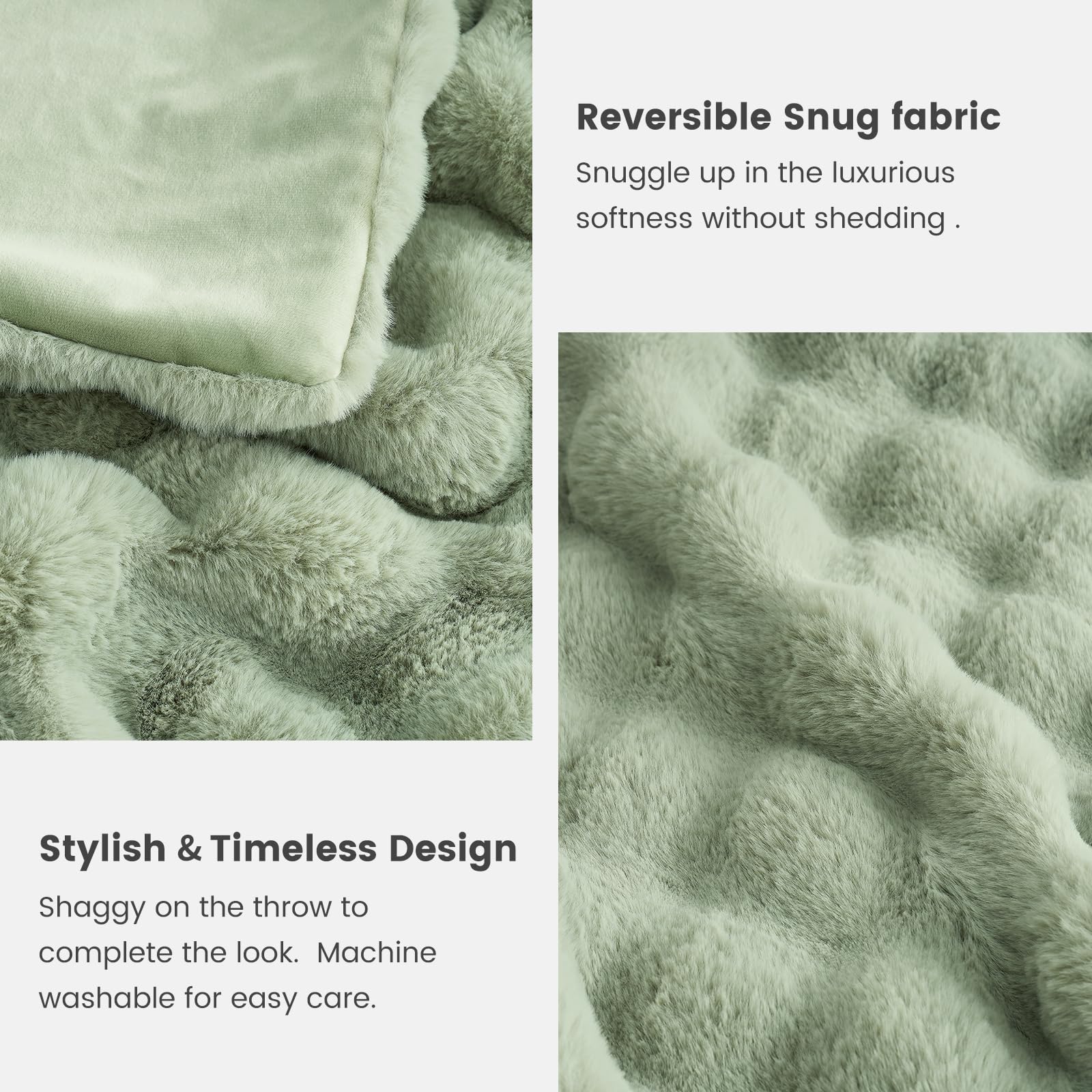 Cozy Bliss draped over bed demonstrating bedroom styling and layered comfort benefit