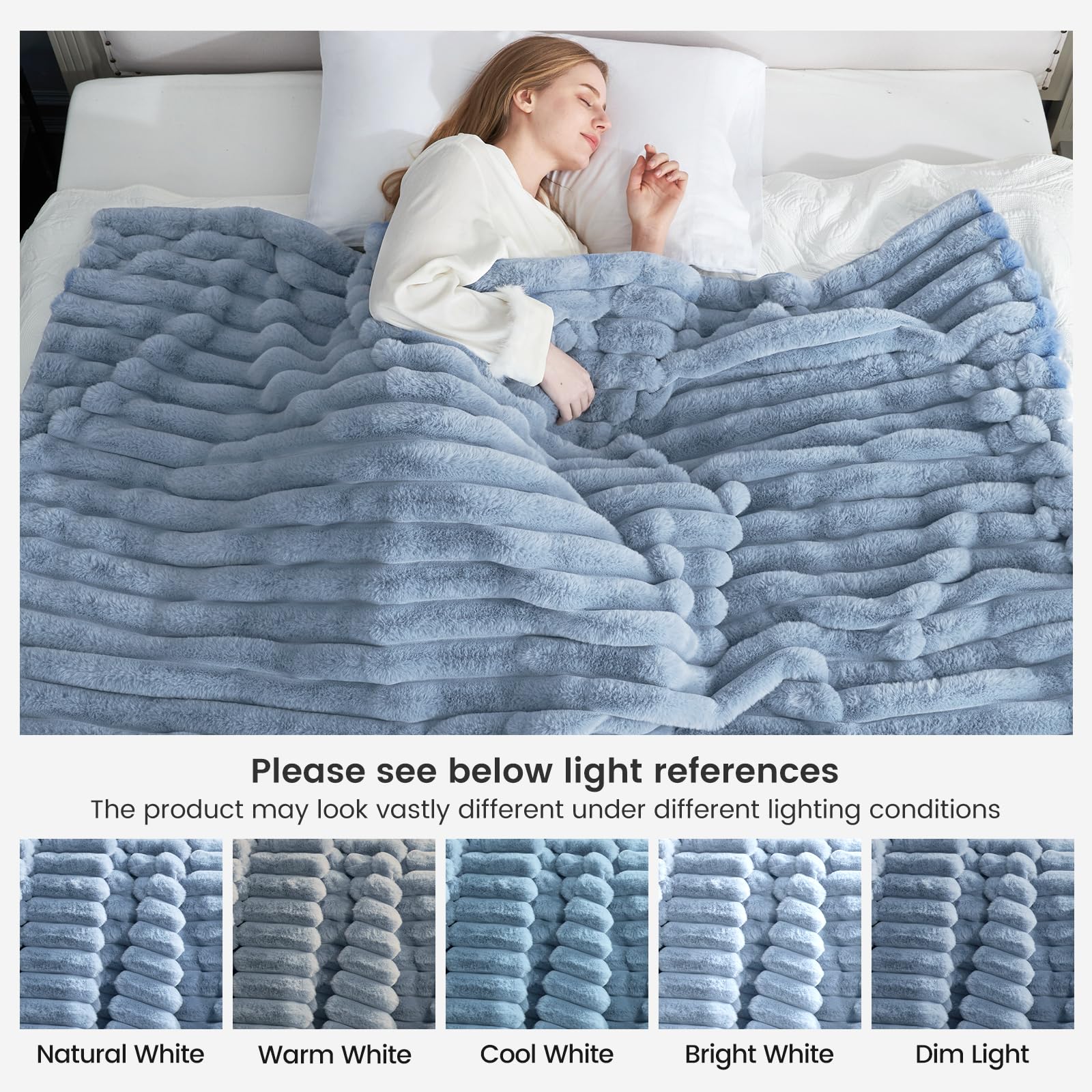 Cozy Bliss blanket in basket ready as a gift for special occasions
