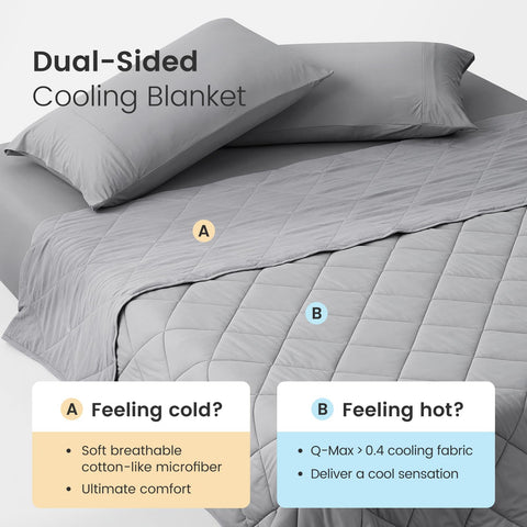Cozy Bliss close-up of Q-Max fabric weave highlighting fast cooling effect