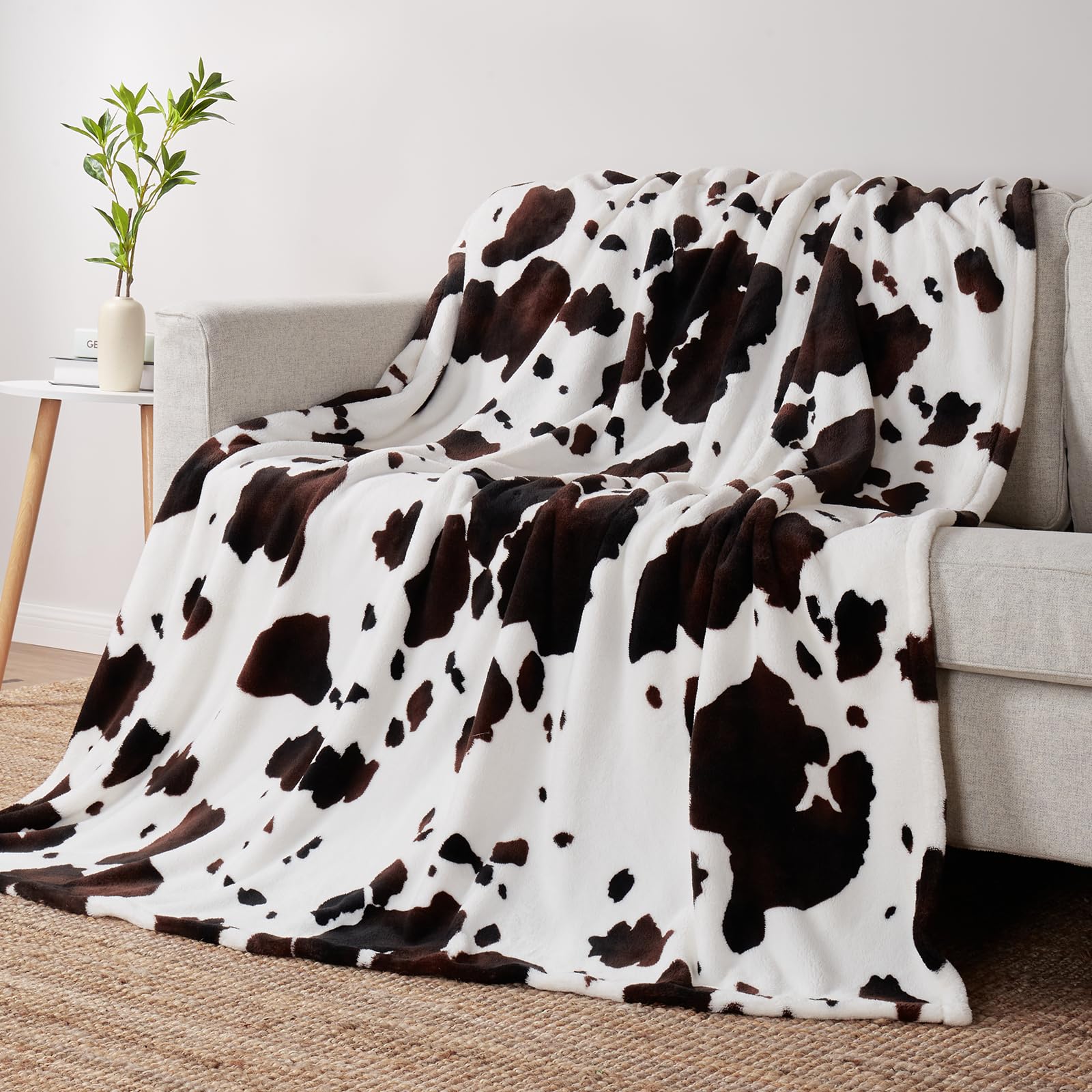 Cozy Bliss on couch in living room illustrating snuggle-ready comfort and style