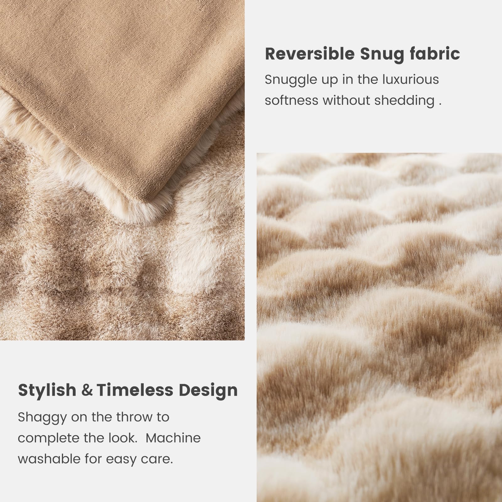Cozy Bliss edge and stitching close-up showing quality finish and durability