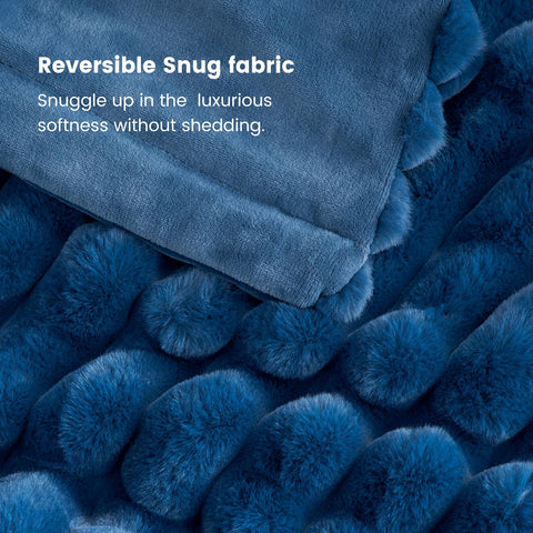 Cozy Bliss edge stitching detail highlighting durable finishing and longevity