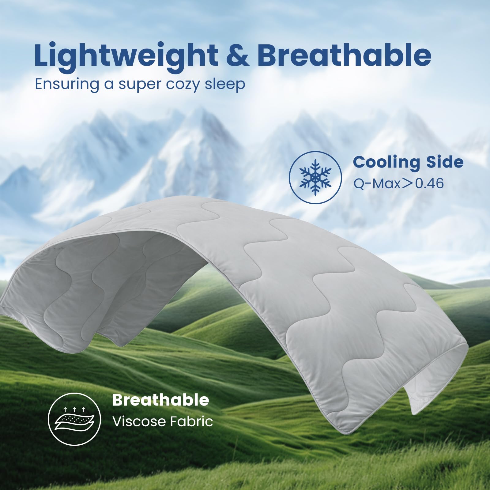 Cozy Bliss folded comforter gift-ready presentation for easy giving