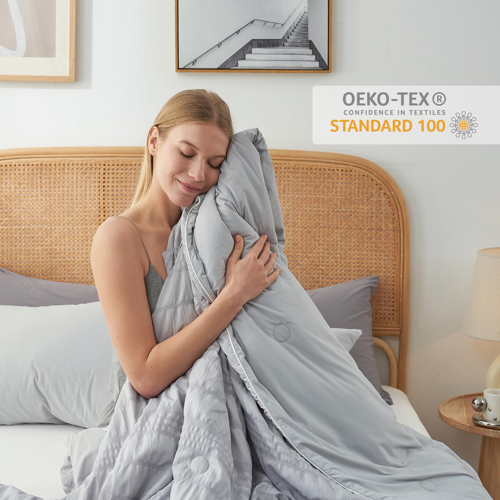 Cozy Bliss folded reversible sides highlighting two-way comfort and style