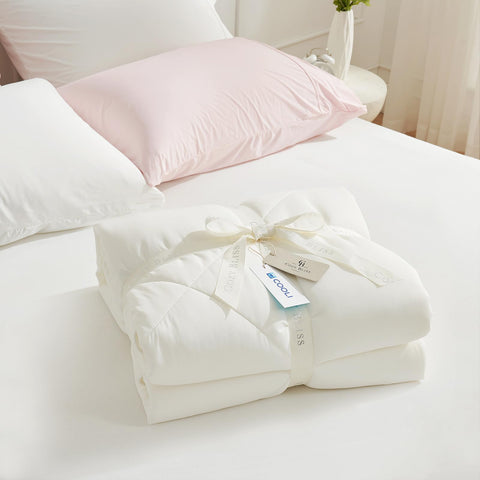 Cozy Bliss neatly folded in a bag for travel convenience and compact portability