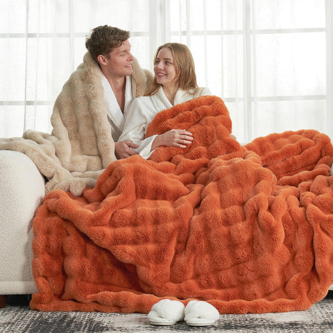 Cozy Bliss close-up of faux fur texture highlights plush softness