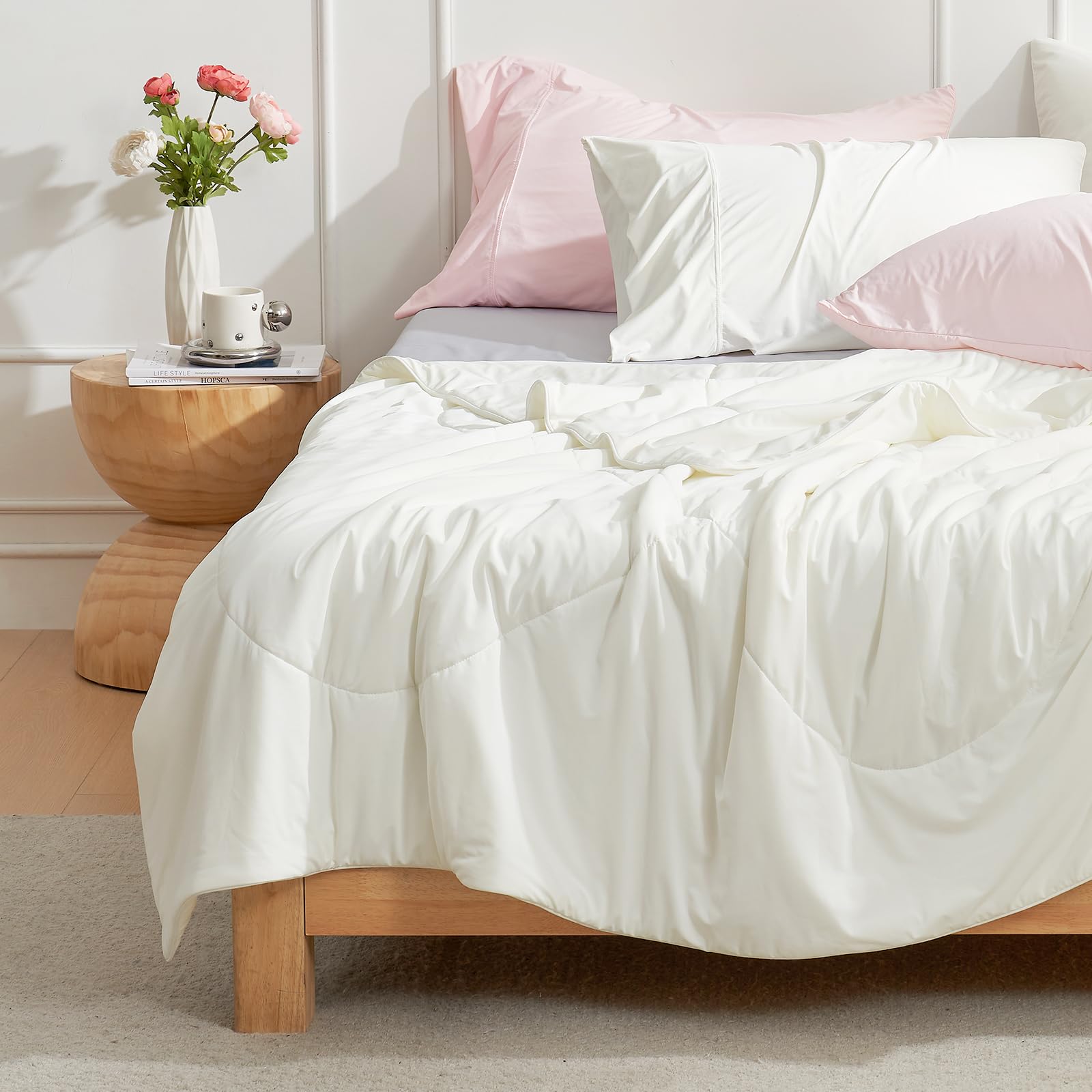 Cozy Bliss used outdoors on grass as a breathable blanket for multi-use comfort