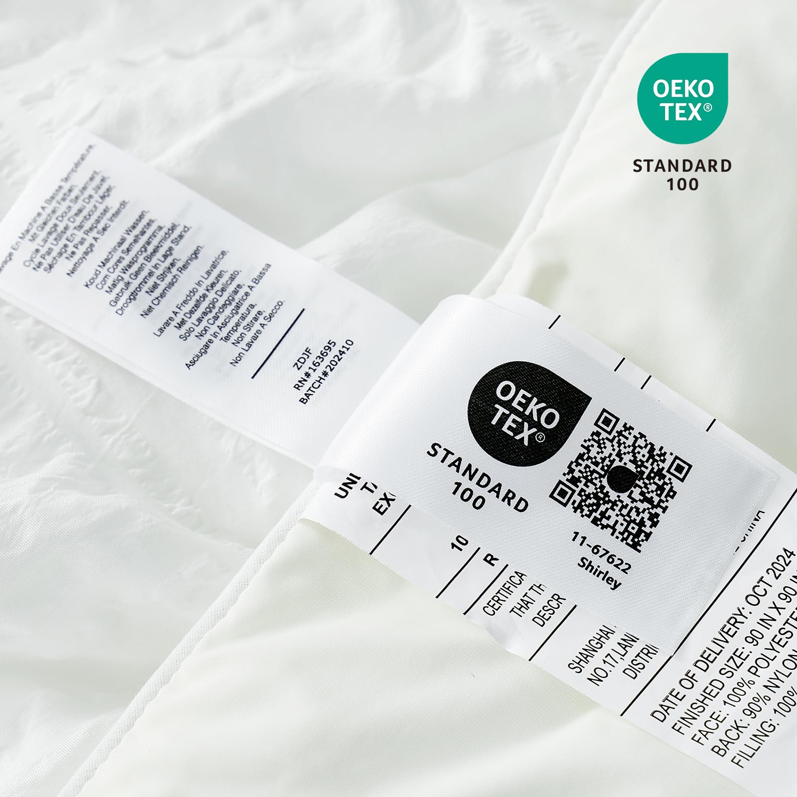 Cozy Bliss comforter paired with pillows in lifestyle setting for cozy ambiance