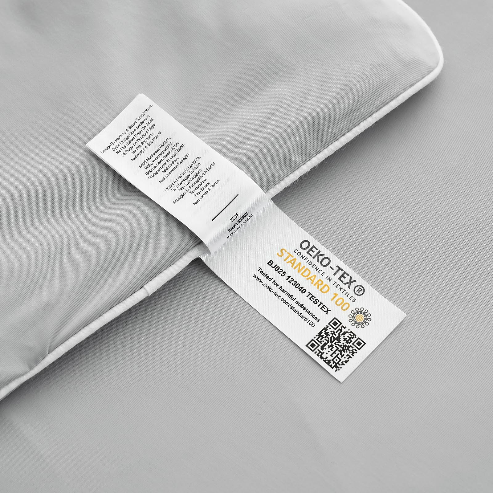 Cozy Bliss twin laid next to ruler showing true-to-size dimensions