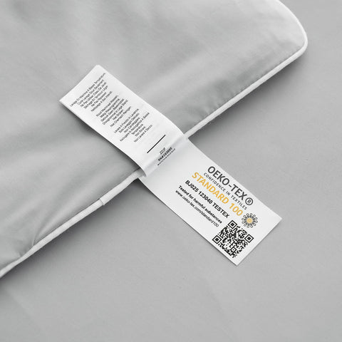 Cozy Bliss twin laid next to ruler showing true-to-size dimensions