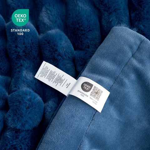 Cozy Bliss next to chair to show size and portability for practical use