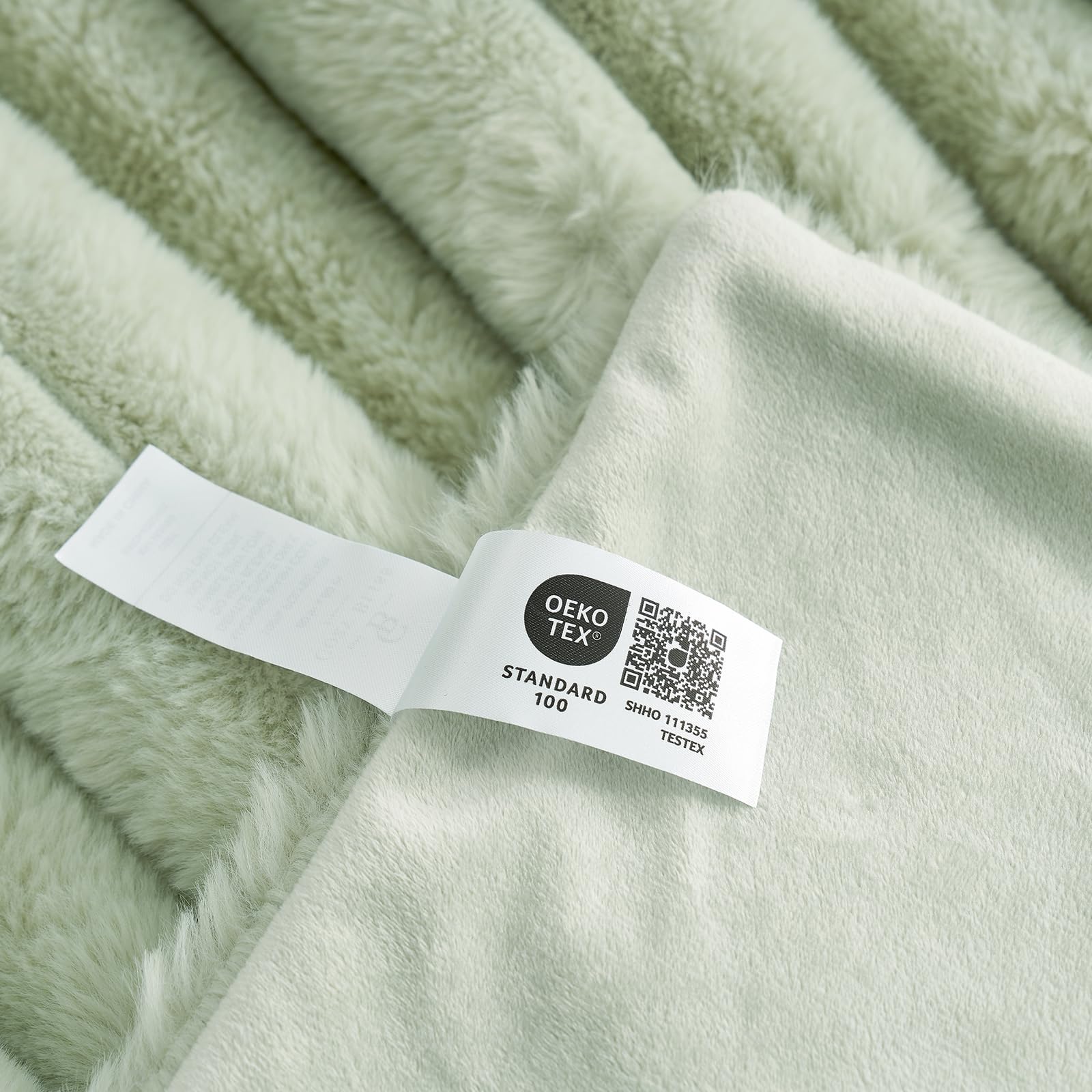 Cozy Bliss packaging and label view demonstrating easy care info