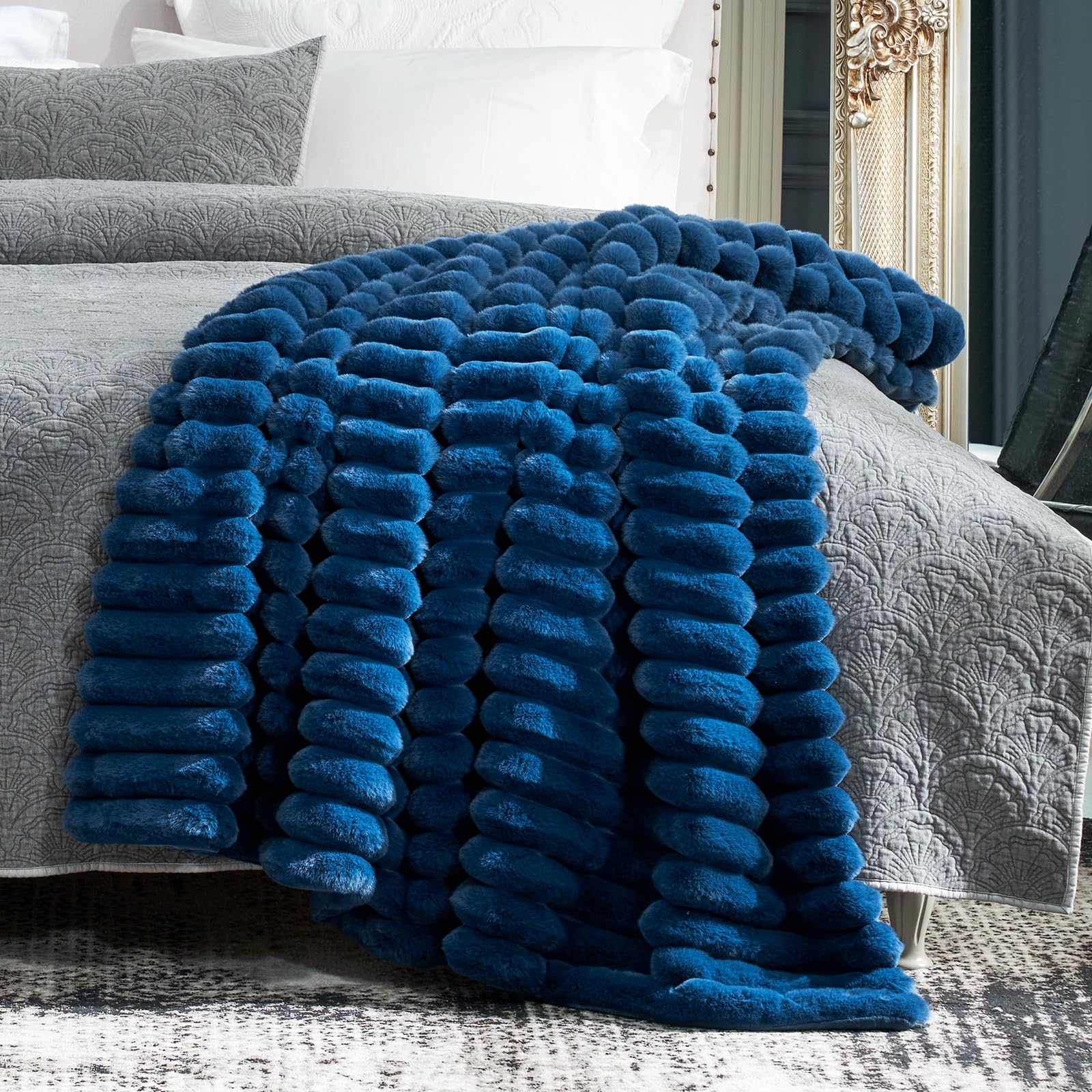 Cozy Bliss compact folded into travel bag for portable warmth on the go