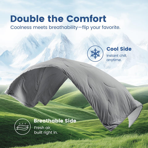 Cozy Bliss care label close-up indicating machine wash cold, tumble dry low