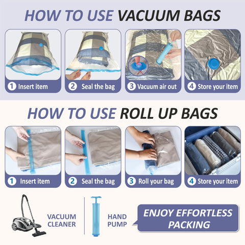 Cozy Essential multiple bag sizes laid out for scale and organization clarity