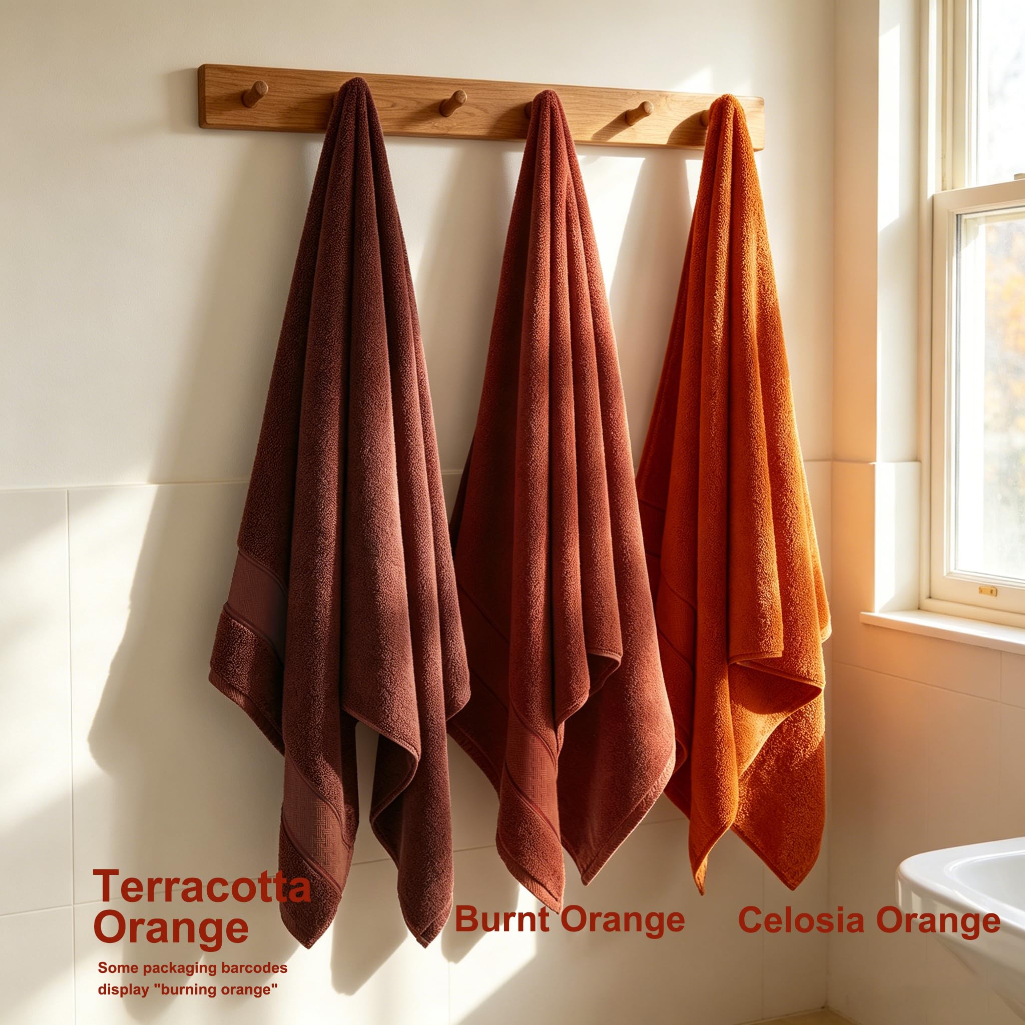 COZYART towel being used after shower demonstrating absorbency and coverage