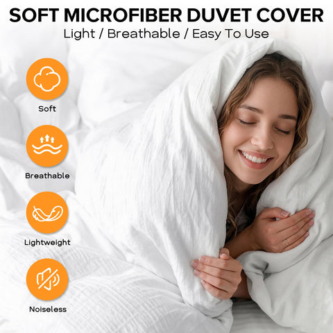 Cozyide interior corner tie close-up to prevent comforter shifting