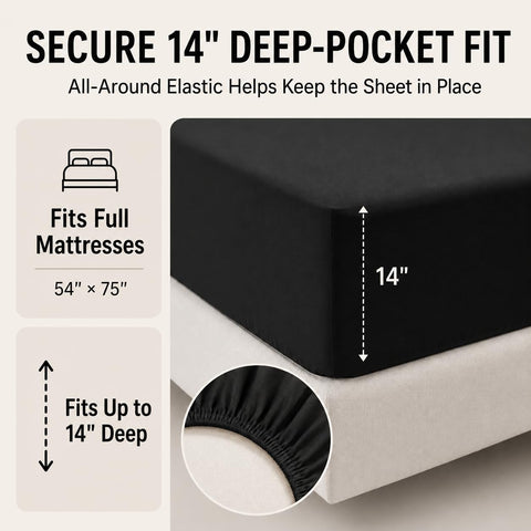 CozyLux bed styled in a bedroom scene illustrating modern look and easy layering