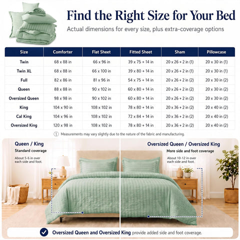 CozyLux styled bedroom scene showing sage green set adding calm, cohesive decor