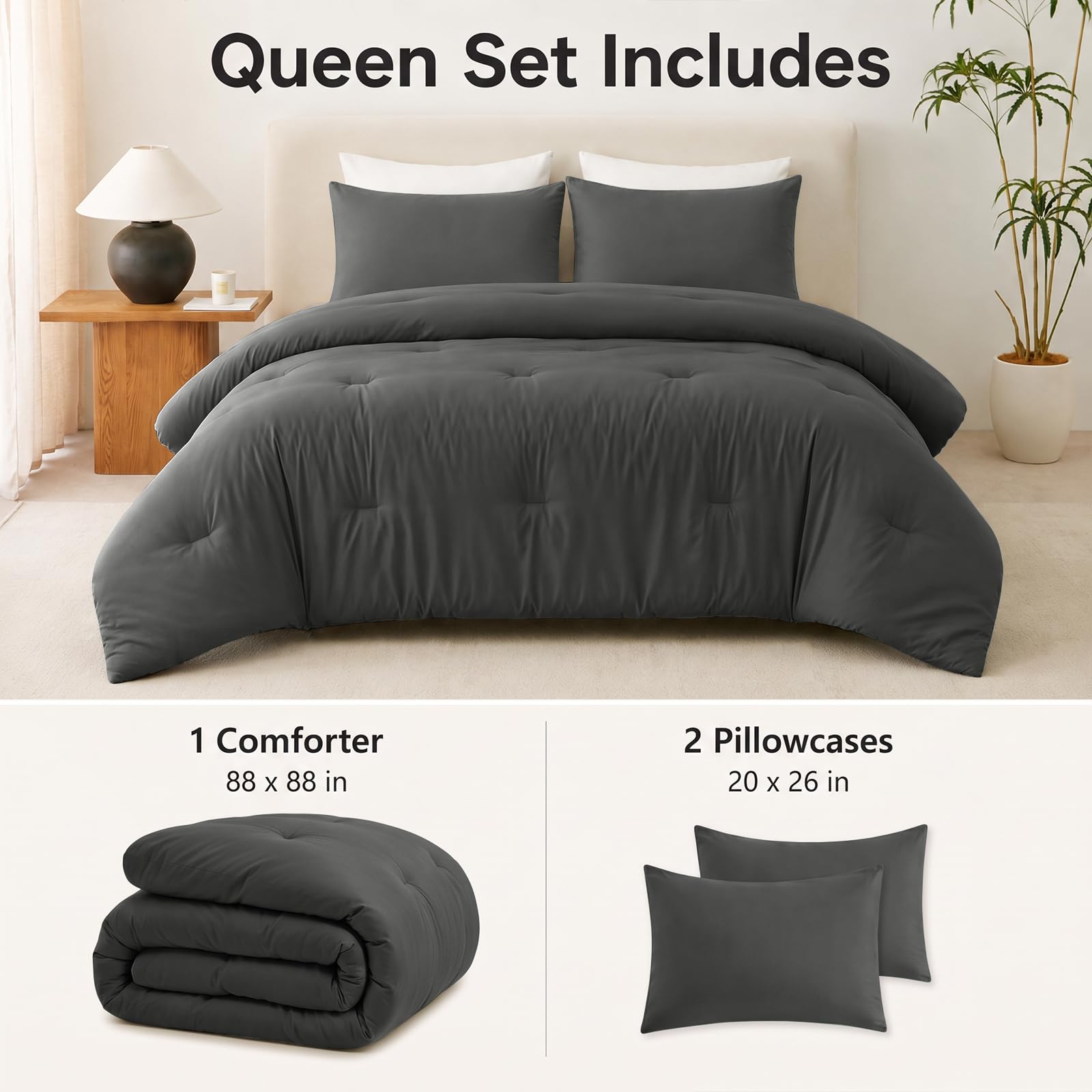 CozyLux brushed microfiber texture close-up for a soft comfortable feel