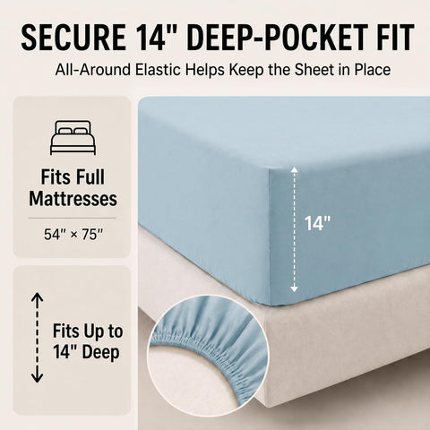 CozyLux comforter box-stitch edge detail preventing fill shifting over time