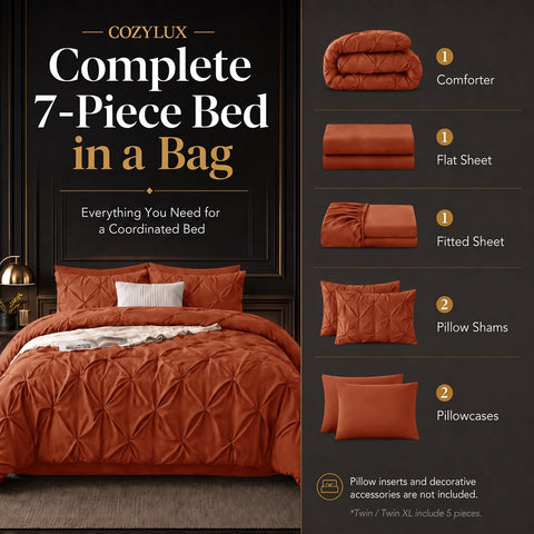 CozyLux comforter edge showing stitch detail and even loft for balanced warmth
