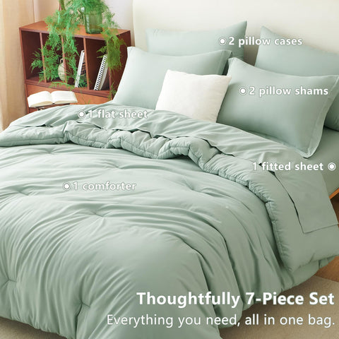 CozyLux fluffed comforter after tumble dry restoring loft and warmth
